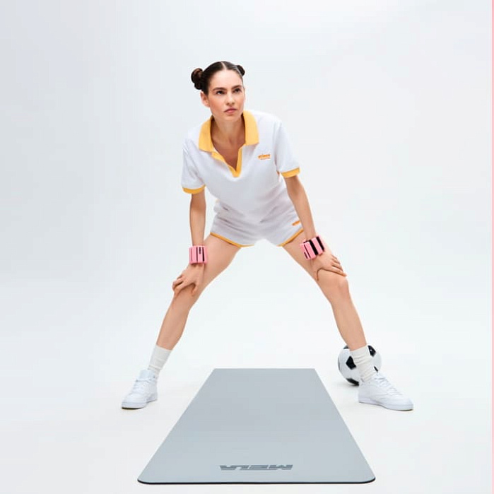 Нескользящий коврик для йоги и фитнеса MELA