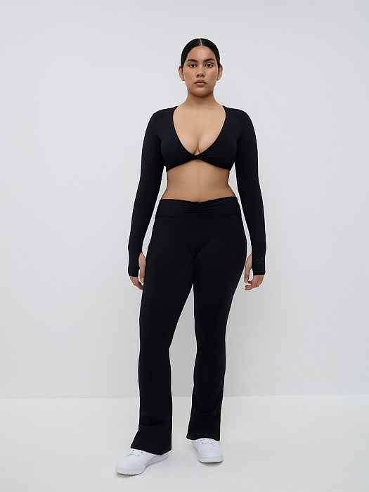 Спортивные брюки клеш MELA